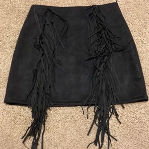 Fringe skirt